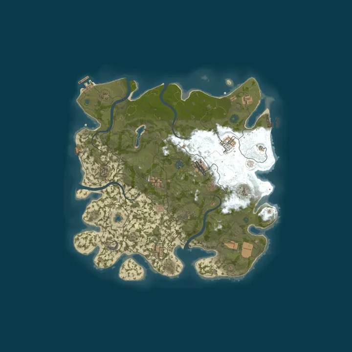 Map of 趴趴熊『100倍|蓝图全解|原屿百倍』