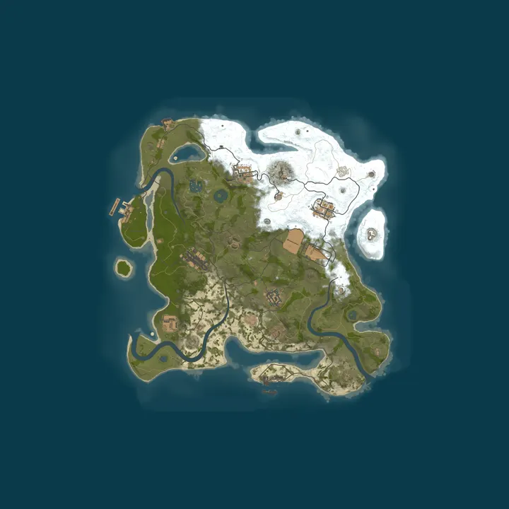 Map of Rust CPT 10x PVE Domination | RaidBases | Kits