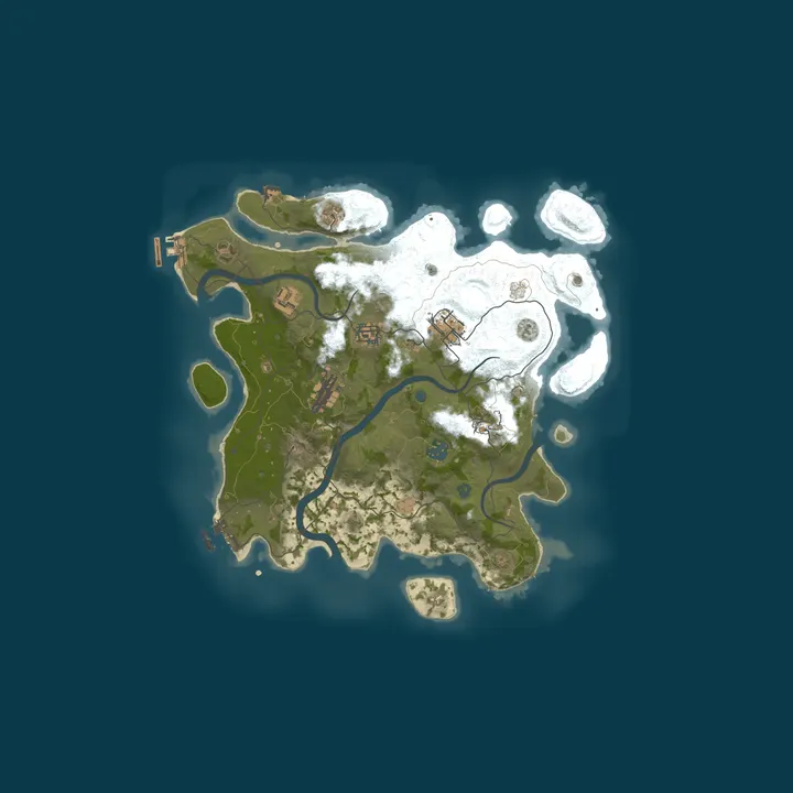 Map of [LATAM] Vexoria | Vanilla Solo Duo Trio Quad 07/10