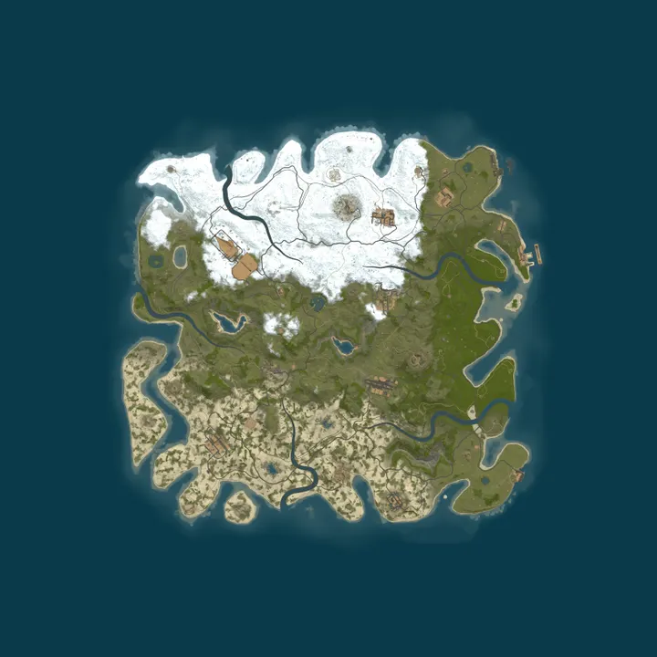 Map of Outback Aussie - PvPvE - Located in Perth - Modded