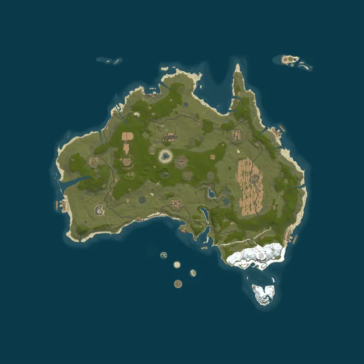 Map of Coming Soon - Not Joinable