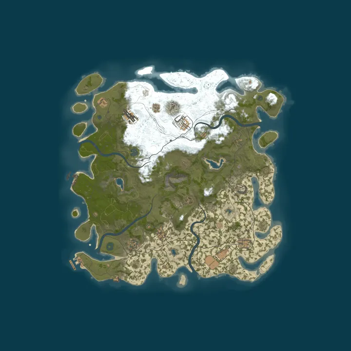 Map of ClearRust - Monthly/PVE[AUS] For NOOBS