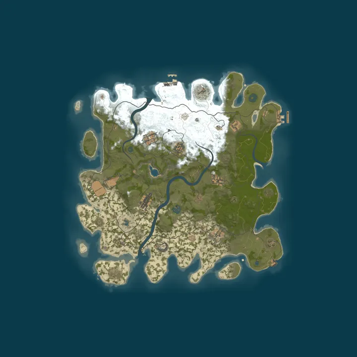 Map of 【发财】5倍|免电秒造|萌新养老|绿色无权|激战