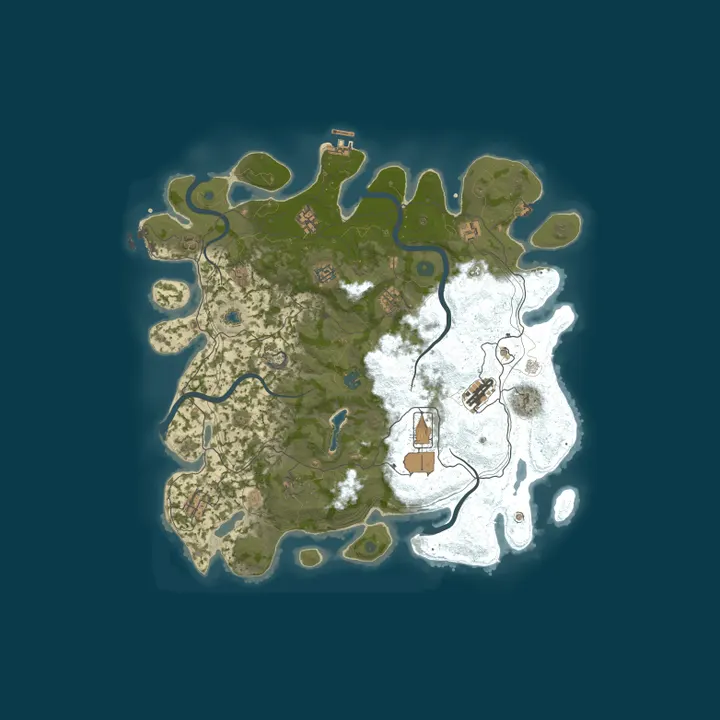 Map of #8[坚果白名单]原倍仿官/双人/月清
