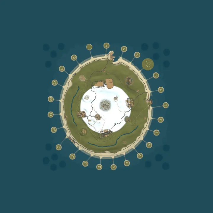 Map of The Monster Den Build Server
