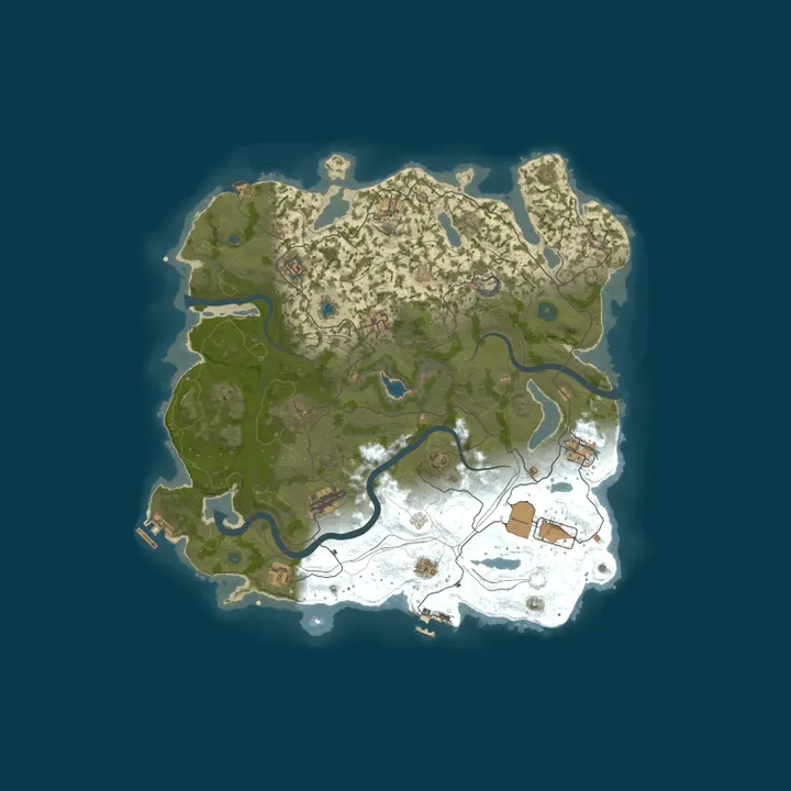 Map of Rustafied.com - US Low Pop