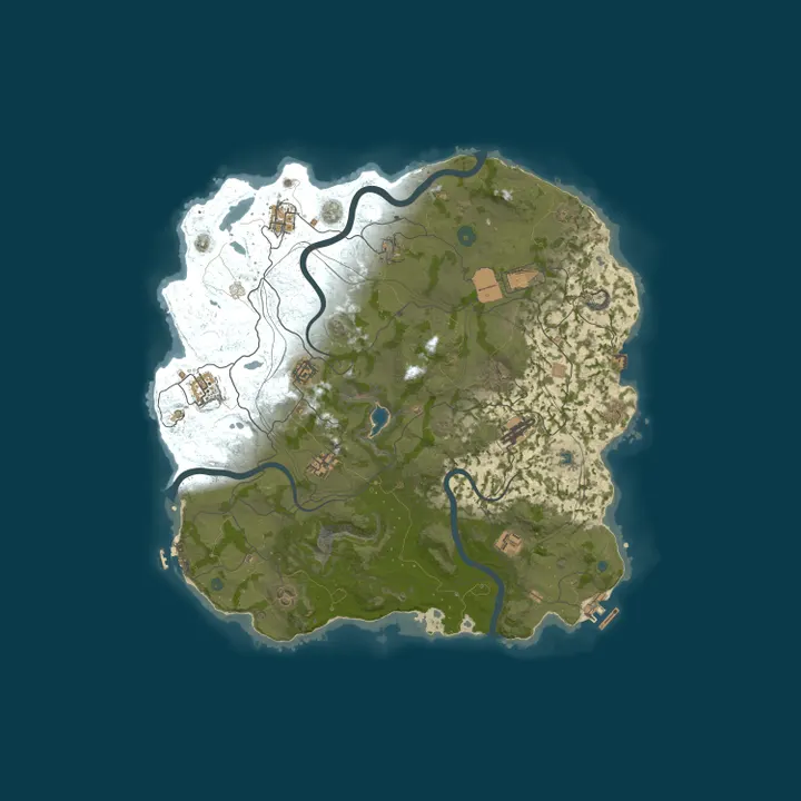 Map of Rustafied.com - US Monday