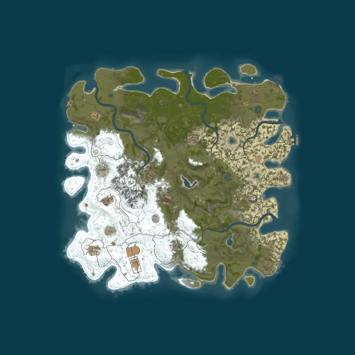 Map of Vanilla++ CobaltRust.GG Solo/Duo/Trio