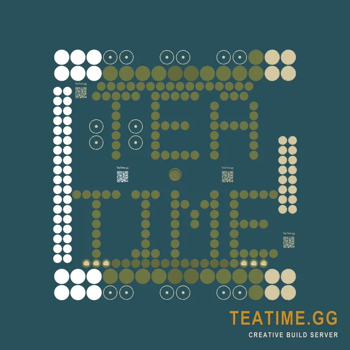 Map of ♨ TEATIME US BUILD<CREATIVE<DROP<1v1<HELLISH RUST ROOM REBORN