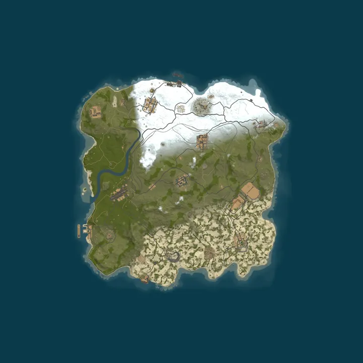 Map of WARBANDITS.GG SEA 3X |Solo/Duo/Trio|LootX3| JUST WIPED