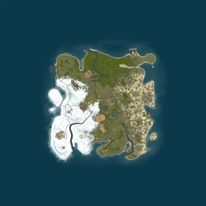 Map of DZ Raiders - 2x Weekly