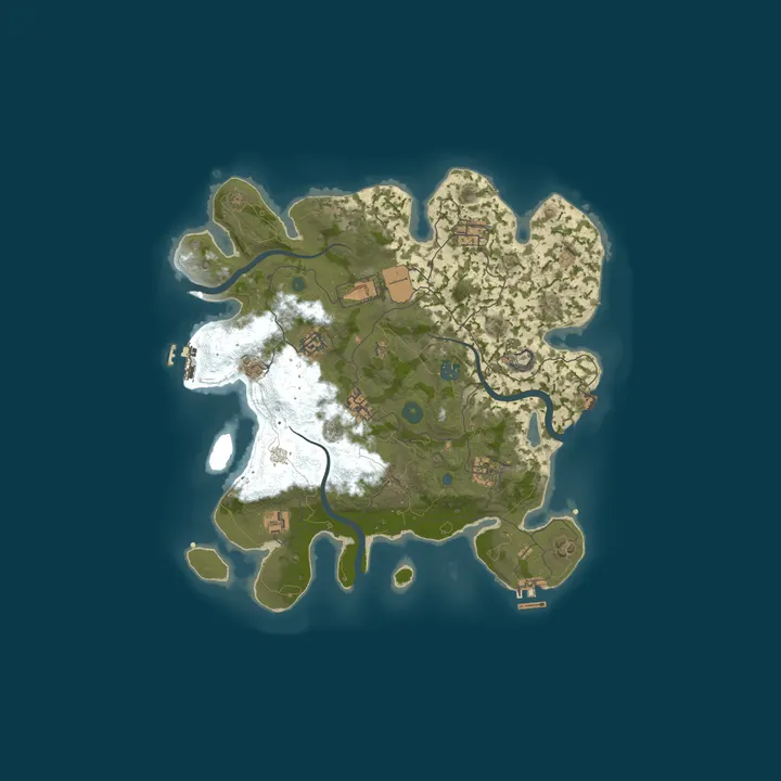 Map of DZ Raiders - 2x Weekly