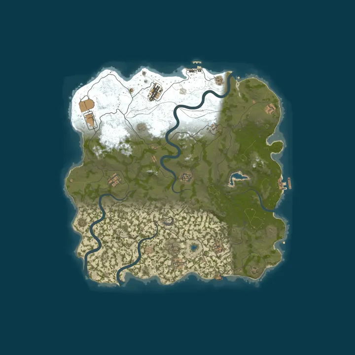 Map of Rust Map Deepak
