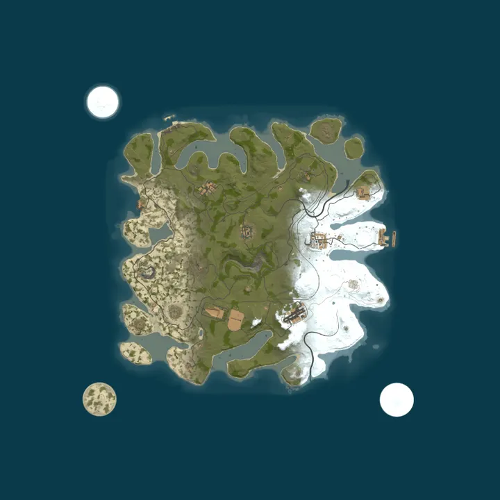 Map of US|AndysolAM 20x No BPs |PVP|Shop|Loot+|Kits|Raid+|MyMini|Skinb