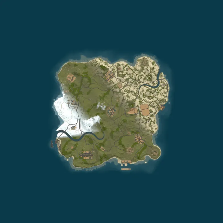 Map of [NA] URBAN NOOBS X2 | VANILLA LOOT | SOLO/DUO | JUST WIPED