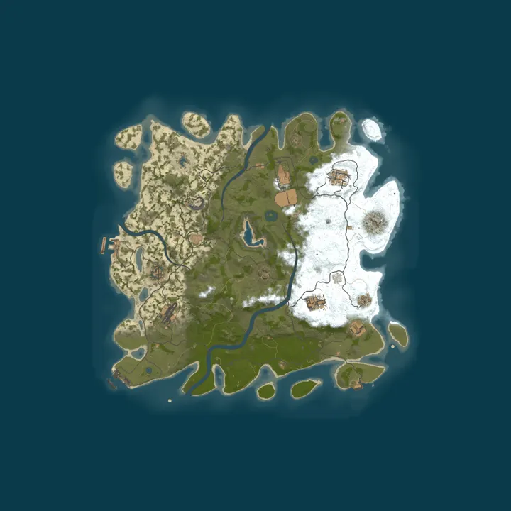 Map of BattleGrounds 5x No BPs Custom Buildsites Loot++|PvP|MyMini|Sho