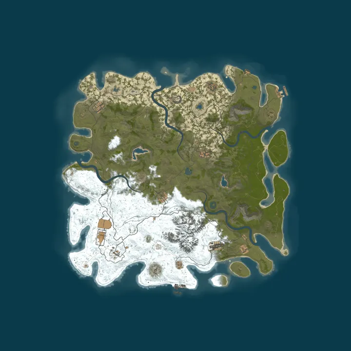 Map of Rust Planet|VANILLA +|WIPE 08.10