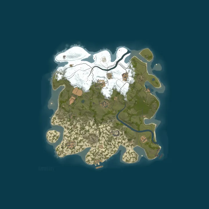 Map of #2 BroRust 2X VANILLA NOLIMIT GLOBAL WIPE 01.10