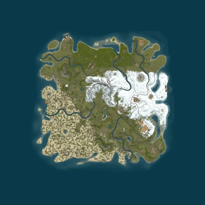 Map of 【辐射国度】月清养老服