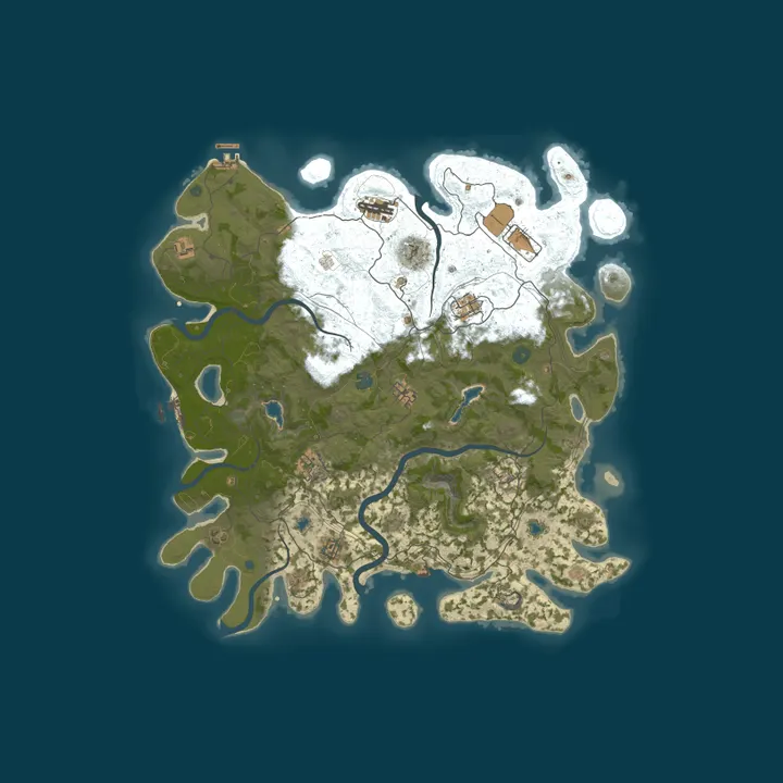 Map of Rust Buds [Solo/Duo]