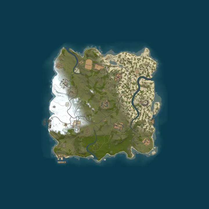 Map of [LATAM] RUSTICO Vanilla | WIPE 5/10