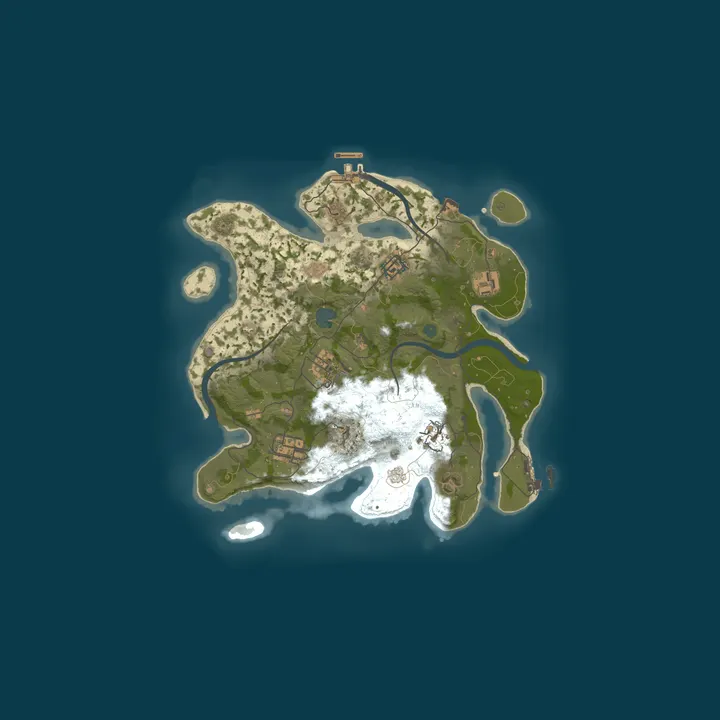 Map of Vanilla Beginnerfriendly