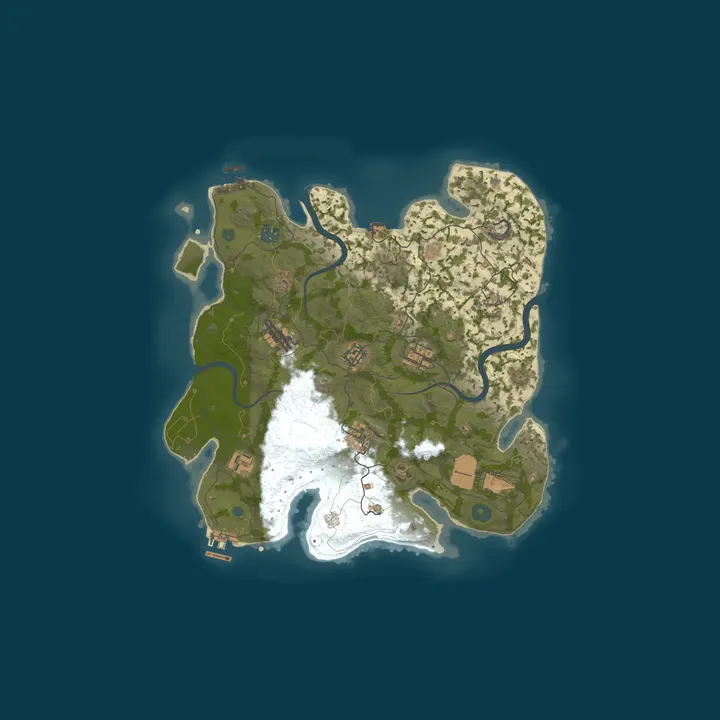 Map of EU Chris macht 1x Monthly Anti Offline Raid Solo/Duo/Trio/Quad