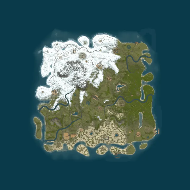 Map of ZAP-Hosting.com Rust serverhosting
