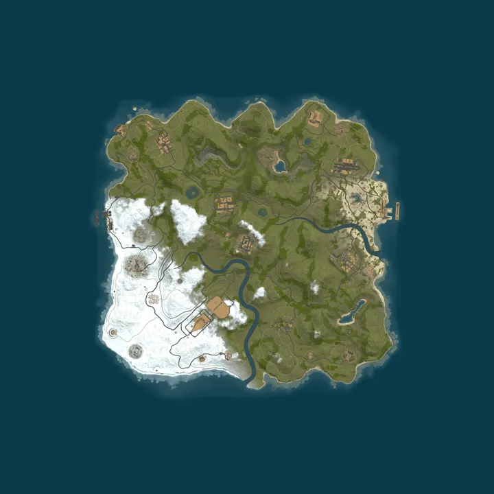 Map of [HUN] LOSTPARADISE.HU | Vanilla | Solo/Duo/Trio/Quad