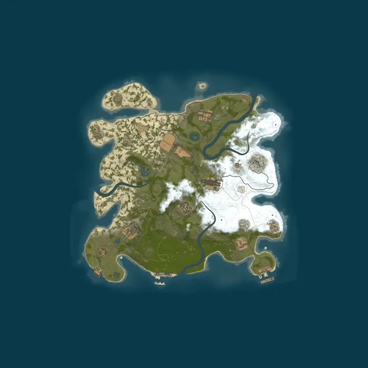 Map of [US] ISL.GG | 2x Solo/Duo/Trio |Kits|Shop|Events
