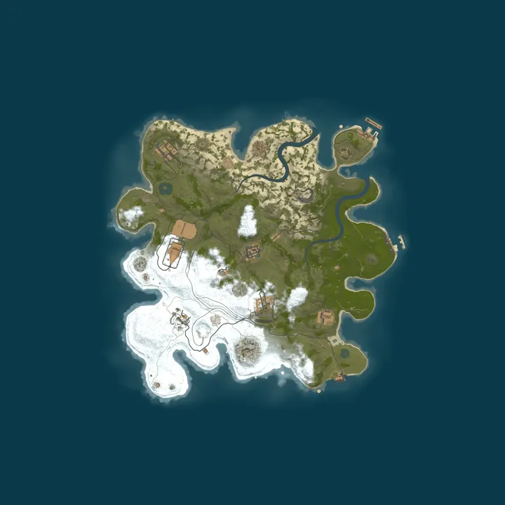Map of Rustasis Solo Only | Monthly | Noob Friendly