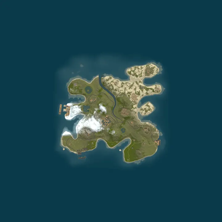 Map of Rustconsin - Solo / Duo / Trio - 3x Vanilla