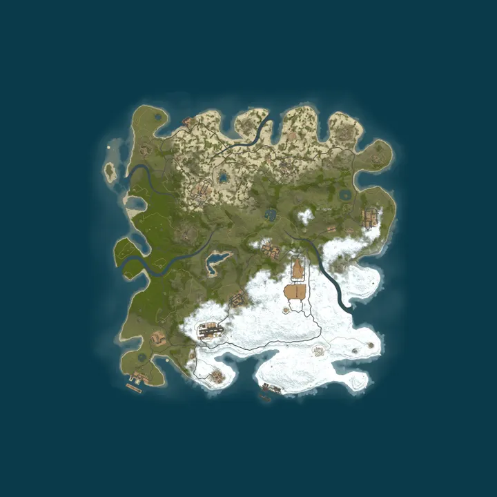 Map of Bloodline Rust 3x