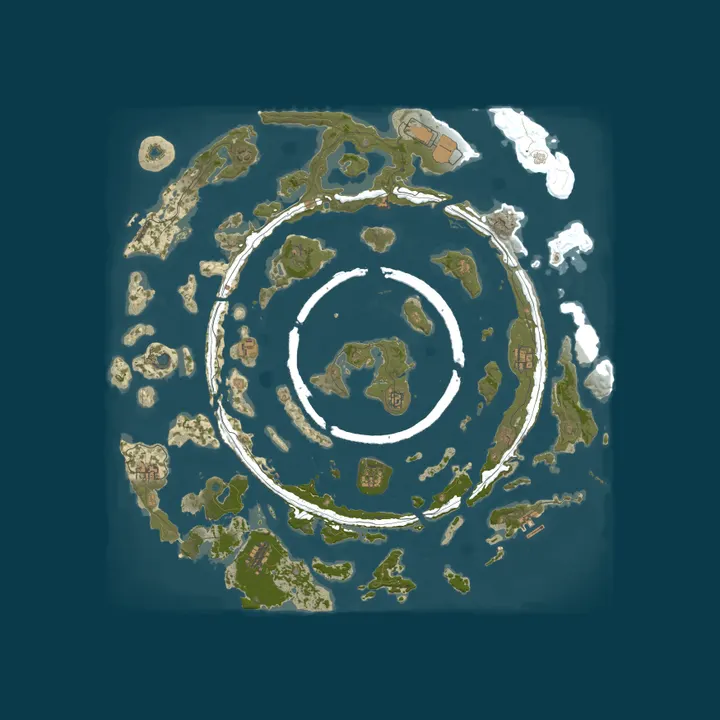Map of The Hunting Lodge Test Server