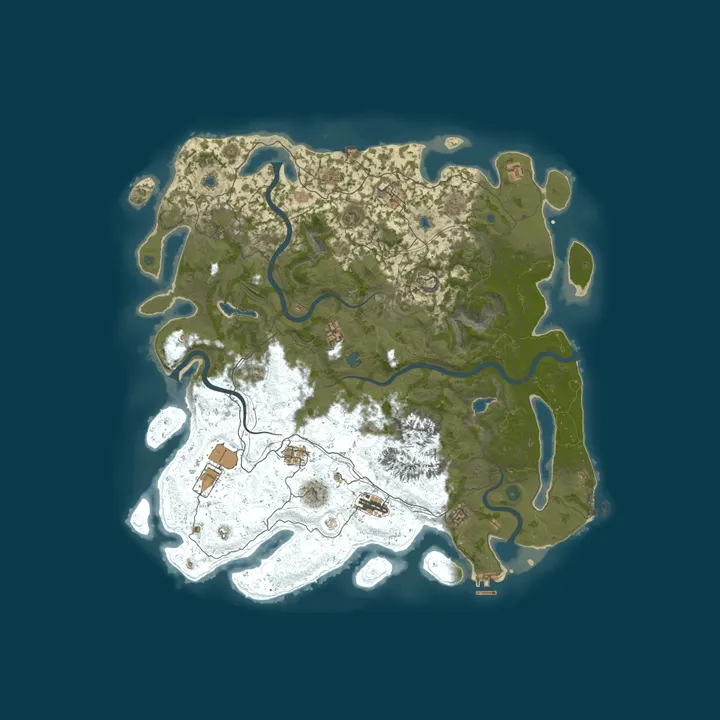 Map of Rust your Soul|PvE|x2|Z's|R.Bases|TP|Plugins+++|NoVIP|Much more