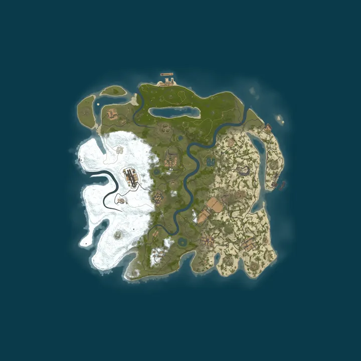 Map of [EU] Better PVE | Active Admins | Vanilla | Come Chill