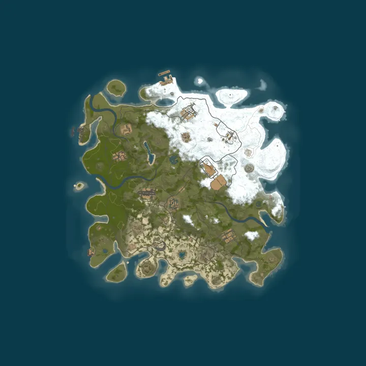 Map of RUSTLYFE101