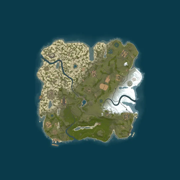 Map of HQM.GG SEA 5x Monthly Solo/Duo/Trio/Quad - Skins - Pvp - ORP
