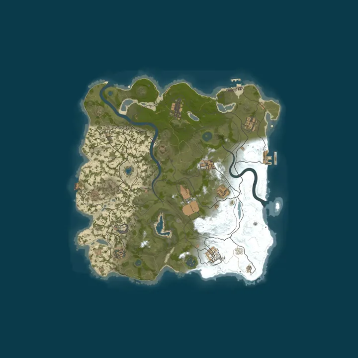 Map of HQM.GG SEA 10x Monthly Solo/Duo/Trio/Quad - Skins - Pvp - ORP