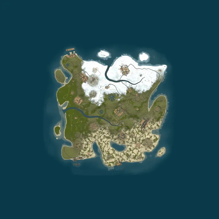 Map of Rusty Brothers X2 Just WIPED Mondays Weekly 6PM