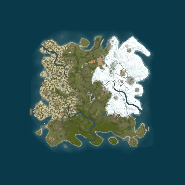 Map of EU/SWE Vanilla
