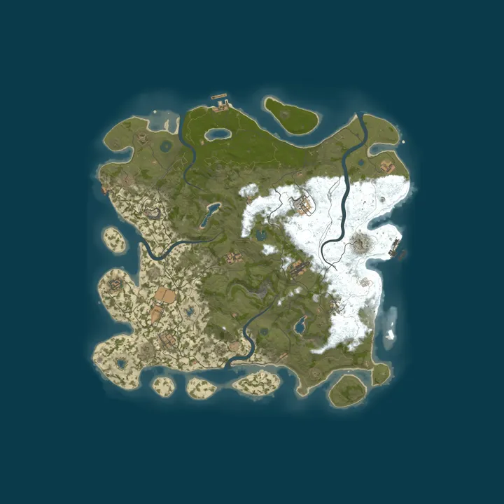 Map of Gary Roberts Arts New Player Friendly PvE