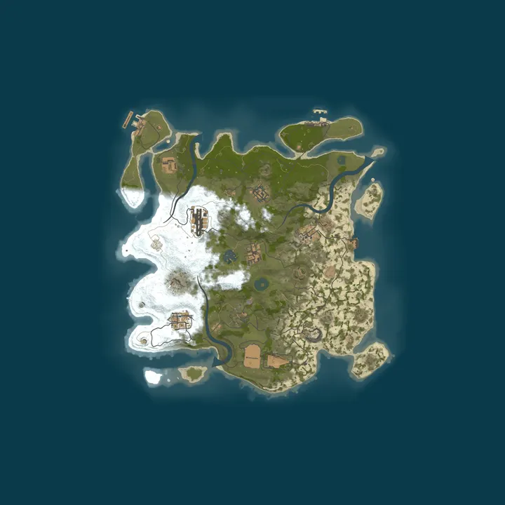 Map of Chicken's World