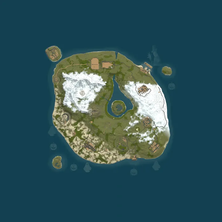 Map of Rusty Oasis