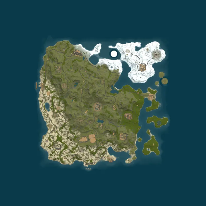 Map of OLDSKOOL GUYS PVE 2X GATHER QUESTS ACTIVE ADMINS