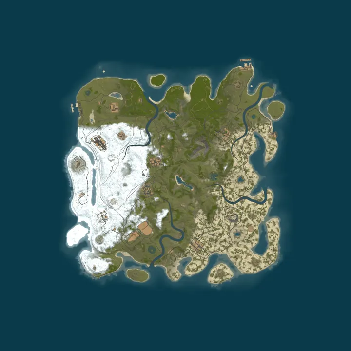 Map of 『蓝天PVE』  原倍 | 仿官 | 突袭 | 萌新 | 养老
