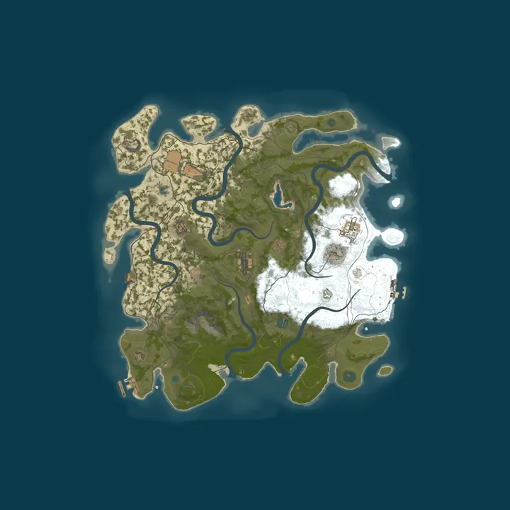 Map of zone-404 | x10 | MAGIC | LOOT+