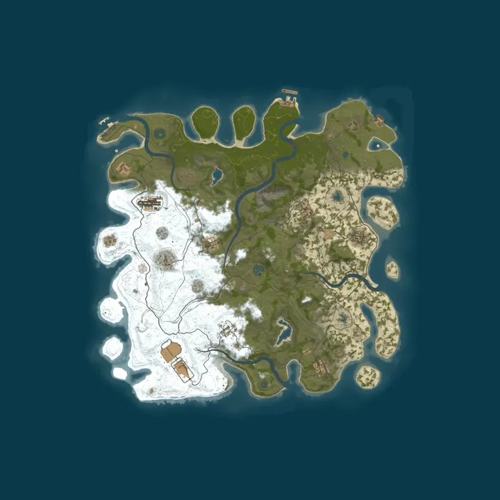 Map of Tetya Rust 2x | EU | HU | SOLO-DUO-TRIO-QUAD | KITS | TP