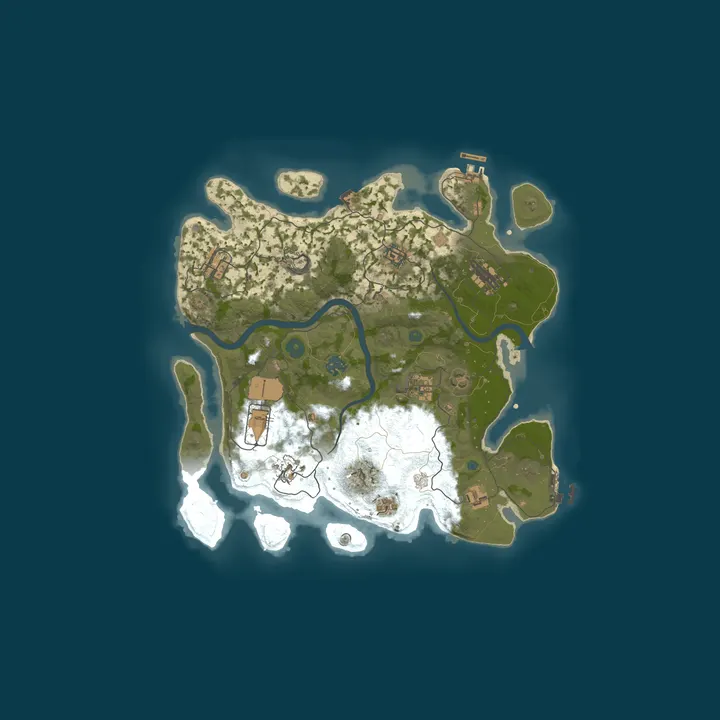 Map of BDSM Rust #2 x1 | КЛАССИКА FullWipe 02.10