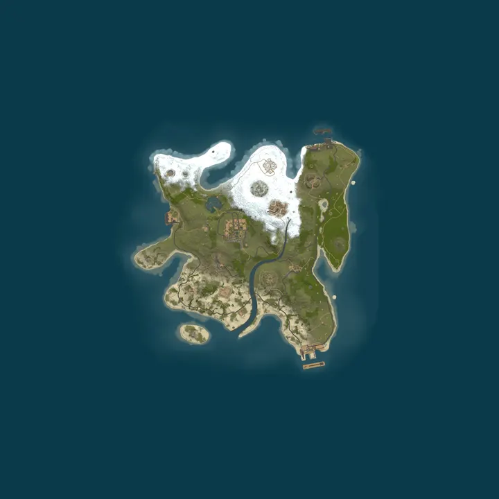 Map of ★ Dream Rust x2 | Max 5 | TP | RaidBases | Kits
